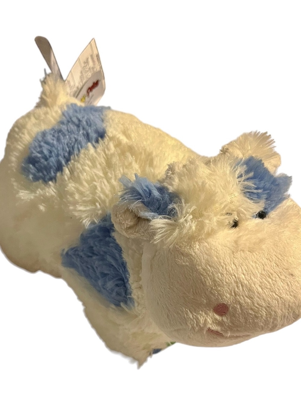 Pillow Pets Scented Blueberry Cow Plush Foldable Unisex Gift Christmas Scarce11”